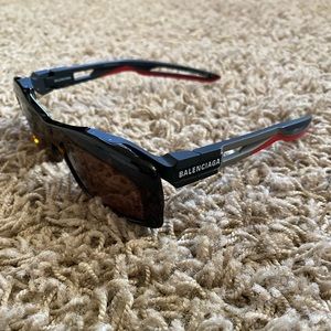 Balenciaga tortoise pattern sunglasses